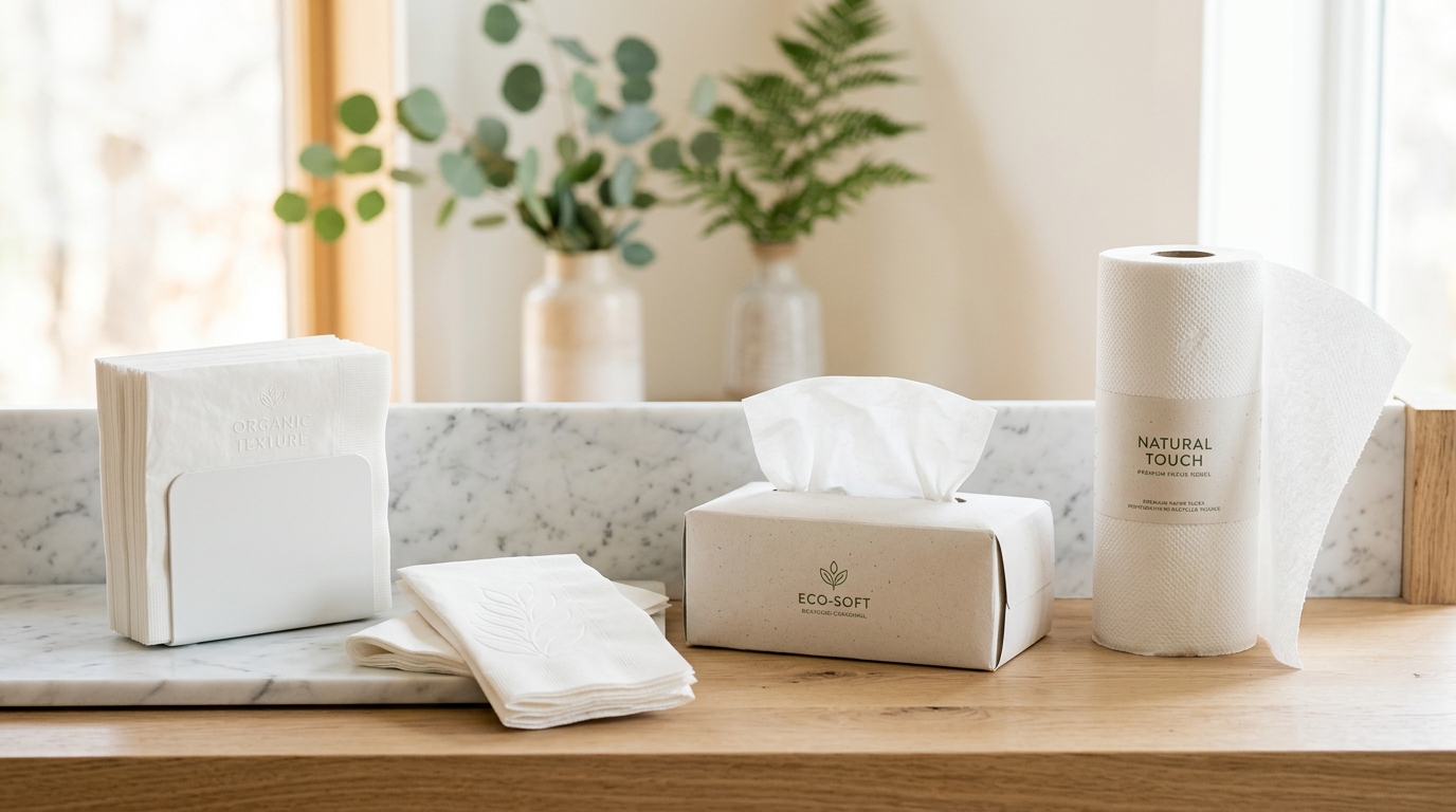 Maa Kamakhya Eco-Friendly Tissue Paper and Dispenser Collection